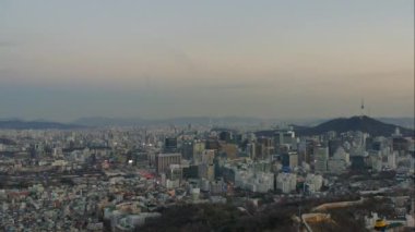 Şehrin havadan görünüşü