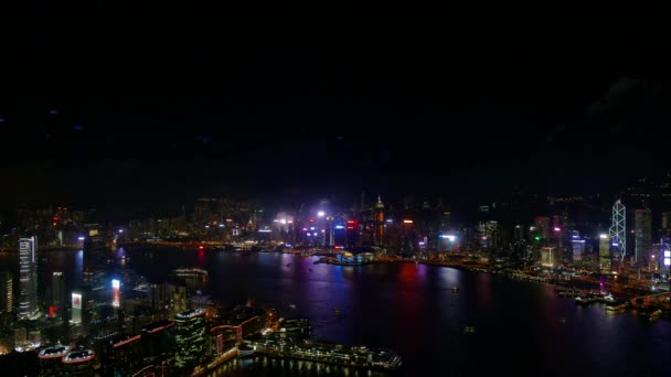 2018年9月14日 4Kタイムラプスビルと香港市街のスカイライン — ストック動画