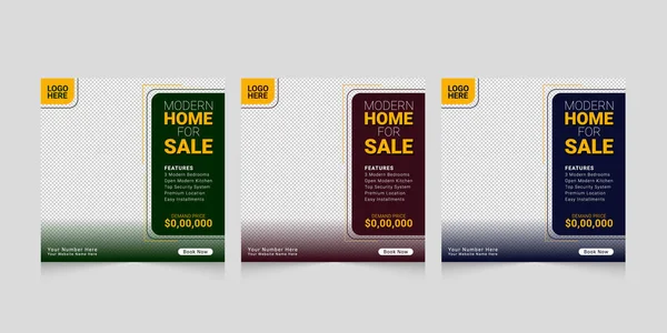 social media post or square banner template