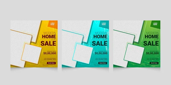 social media post or square banner template