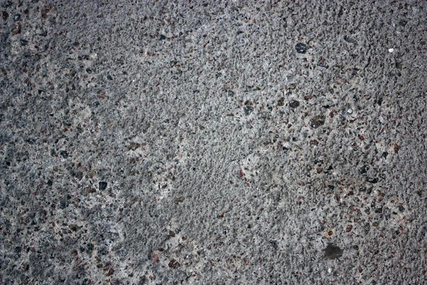 Szary Betonowy Chodnik Małymi Różnymi Kamieniami — Zdjęcie stockowe