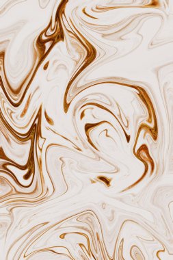 Beyaz ve altın mermer sıvı doku. Modern modern lüks sıvı sanat. Mermer desen arka planı. Karışık renkler. Duvar kağıtları için, duvar döşemeleri.