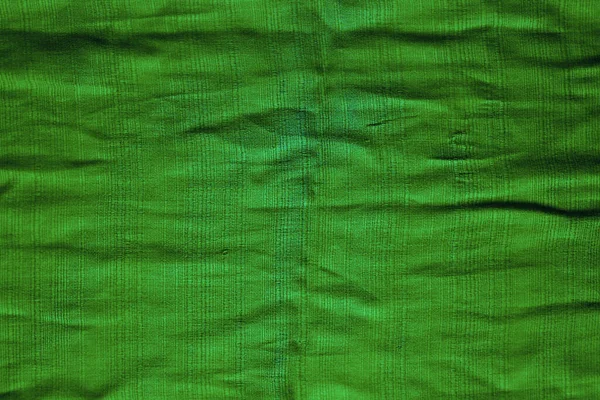Zelená Texturovaná Tkanina Pozadí Tapeta — Stock fotografie