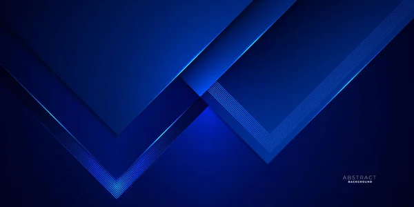 Abstract Dark Blue Elegant Business Background — стоковый вектор