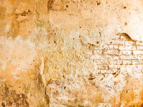 Kırık tuğla duvar, doku arkaplan fotoğrafı