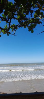 Sahilde gün doğumu