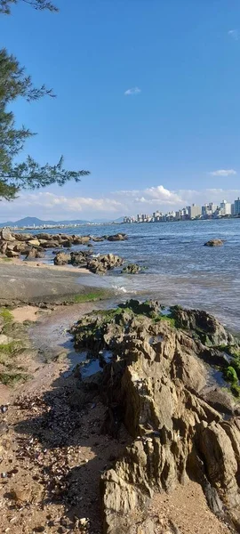 Bella Vista Sulla Costa Del Mare — Foto Stock