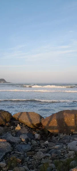 Prachtig Uitzicht Zeekust — Stockfoto