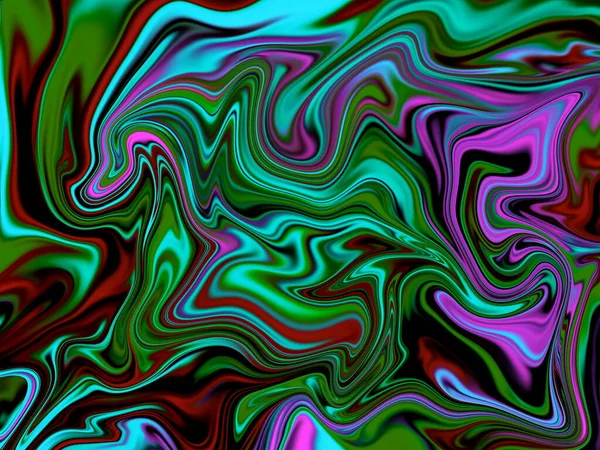 Liquid Background Illustration Artistic Cover Design Creative Fluid Color Background — Stock Photo, Image
