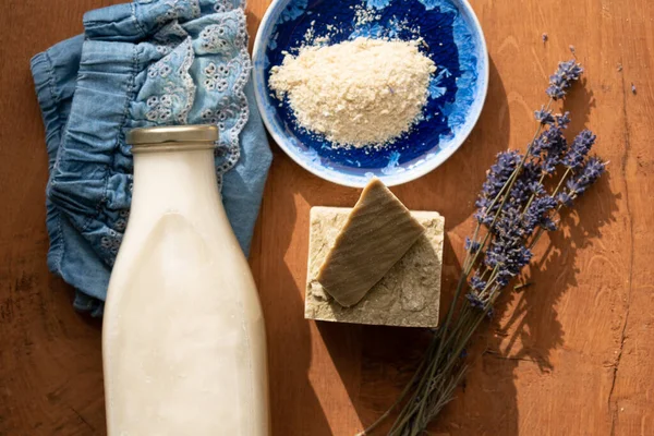 Ev yapımı çamaşır, Marsilya rendelenmiş sabun, DIY, kendin yap, sıfır atık, çevre dostu, lavanta ile yıkama ve temizleme için doğal ürün