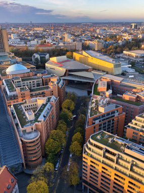 Berlin 'de sabah manzarası