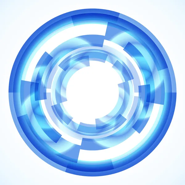 Cadre Géométrique Cercles Fond Vectoriel Abstrait Fond Écran — Image vectorielle