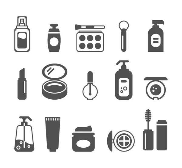 Kozmetik simgelerinin vektör kümesi