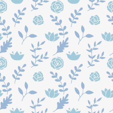 Kusursuz desen, çiçek arkaplanı, çiçek deseni, botanik kompozisyonu, duvar kağıdı.