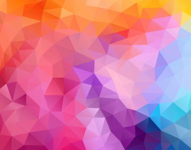 Çokgenlerden vektör arkaplanı, soyut arkaplan, duvar kağıdı