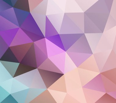 Çokgenlerden vektör arkaplanı, üçgenlerin soyut arkaplanı, duvar kağıdı