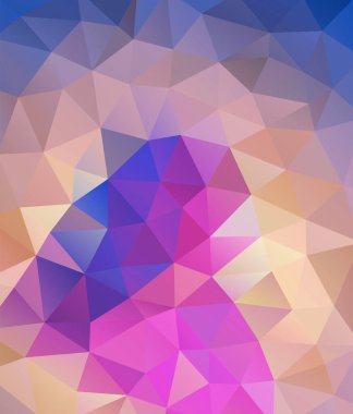 Çokgenlerden vektör arkaplanı, üçgenlerin soyut arkaplanı, duvar kağıdı