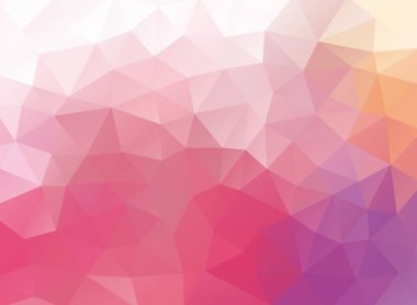 Çokgenlerden vektör arkaplanı, üçgenlerin soyut arkaplanı, duvar kağıdı