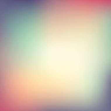 Tasarım için soyut renkli bulanık vektör arkaplanı