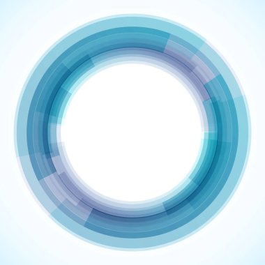 Dairelerden geometrik çerçeve, vektör soyut arkaplan, duvar kağıdı