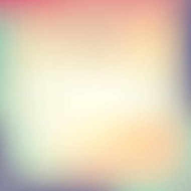 Tasarım için soyut renkli bulanık vektör arkaplanı