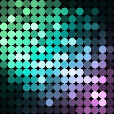 Dairelerden vektör arkaplanı, soyut arkaplan, duvar kağıdı