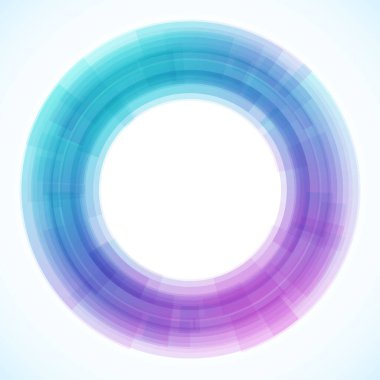 Dairelerden geometrik çerçeve, vektör soyut arkaplan, duvar kağıdı