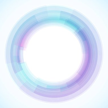 Dairelerden geometrik çerçeve, vektör soyut arkaplan, duvar kağıdı