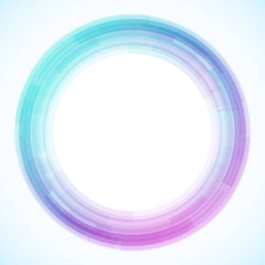 Dairelerden geometrik çerçeve, vektör soyut arkaplan, duvar kağıdı 