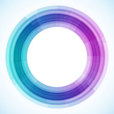 Dairelerden geometrik çerçeve, vektör soyut arkaplan, duvar kağıdı