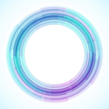 Dairelerden geometrik çerçeve, vektör soyut arkaplan, duvar kağıdı