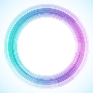 Dairelerden geometrik çerçeve, vektör soyut arkaplan, duvar kağıdı