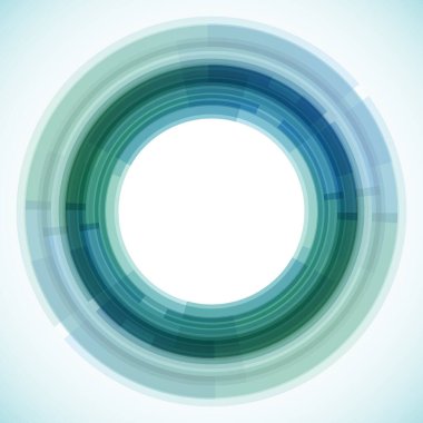 Dairelerden geometrik çerçeve, vektör soyut arkaplan, duvar kağıdı