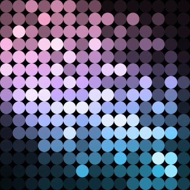 Dairelerden vektör arkaplanı, soyut arkaplan, duvar kağıdı