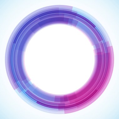 Dairelerden geometrik çerçeve, vektör soyut arkaplan, duvar kağıdı