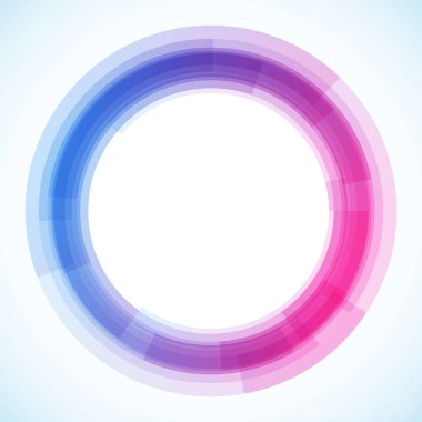 Dairelerden geometrik çerçeve, vektör soyut arkaplan, duvar kağıdı