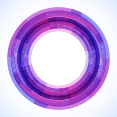 Dairelerden geometrik çerçeve, vektör soyut arkaplan, duvar kağıdı