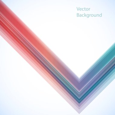 Geometrik şekillerdeki vektör soyut arkaplan. Vektör şablonu