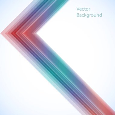 Geometrik şekillerdeki vektör soyut arkaplan. Vektör şablonu