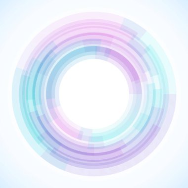 Dairelerden geometrik çerçeve, vektör soyut arkaplan, duvar kağıdı