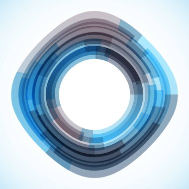 Dairelerden geometrik çerçeve, vektör soyut arkaplan, duvar kağıdı