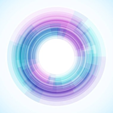 Dairelerden geometrik çerçeve, vektör soyut arkaplan, duvar kağıdı