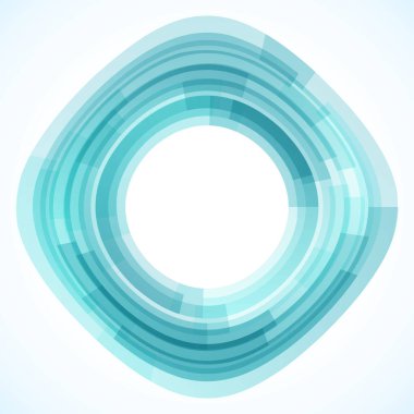 Dairelerden geometrik çerçeve, vektör soyut arkaplan, duvar kağıdı