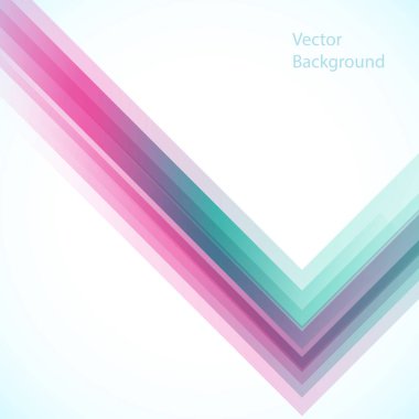 Geometrik şekillerdeki vektör soyut arkaplan. Vektör şablonu