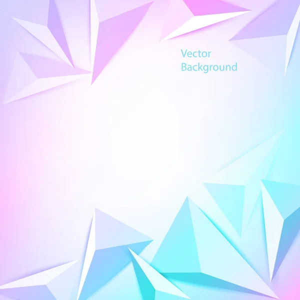 Vector Background Polygons Abstract Background Triangles Wallpaper — Vector de stock