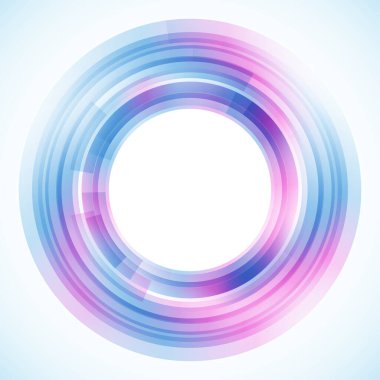 Dairelerden geometrik çerçeve, vektör soyut arkaplan, duvar kağıdı