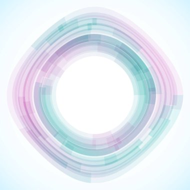 Dairelerden geometrik çerçeve, vektör soyut arkaplan, duvar kağıdı