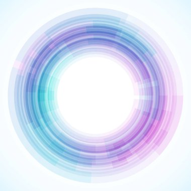 Dairelerden geometrik çerçeve, vektör soyut arkaplan, duvar kağıdı