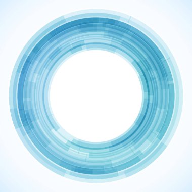 Dairelerden geometrik çerçeve, vektör soyut arkaplan, duvar kağıdı