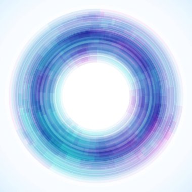 Dairelerden geometrik çerçeve, vektör soyut arkaplan, duvar kağıdı